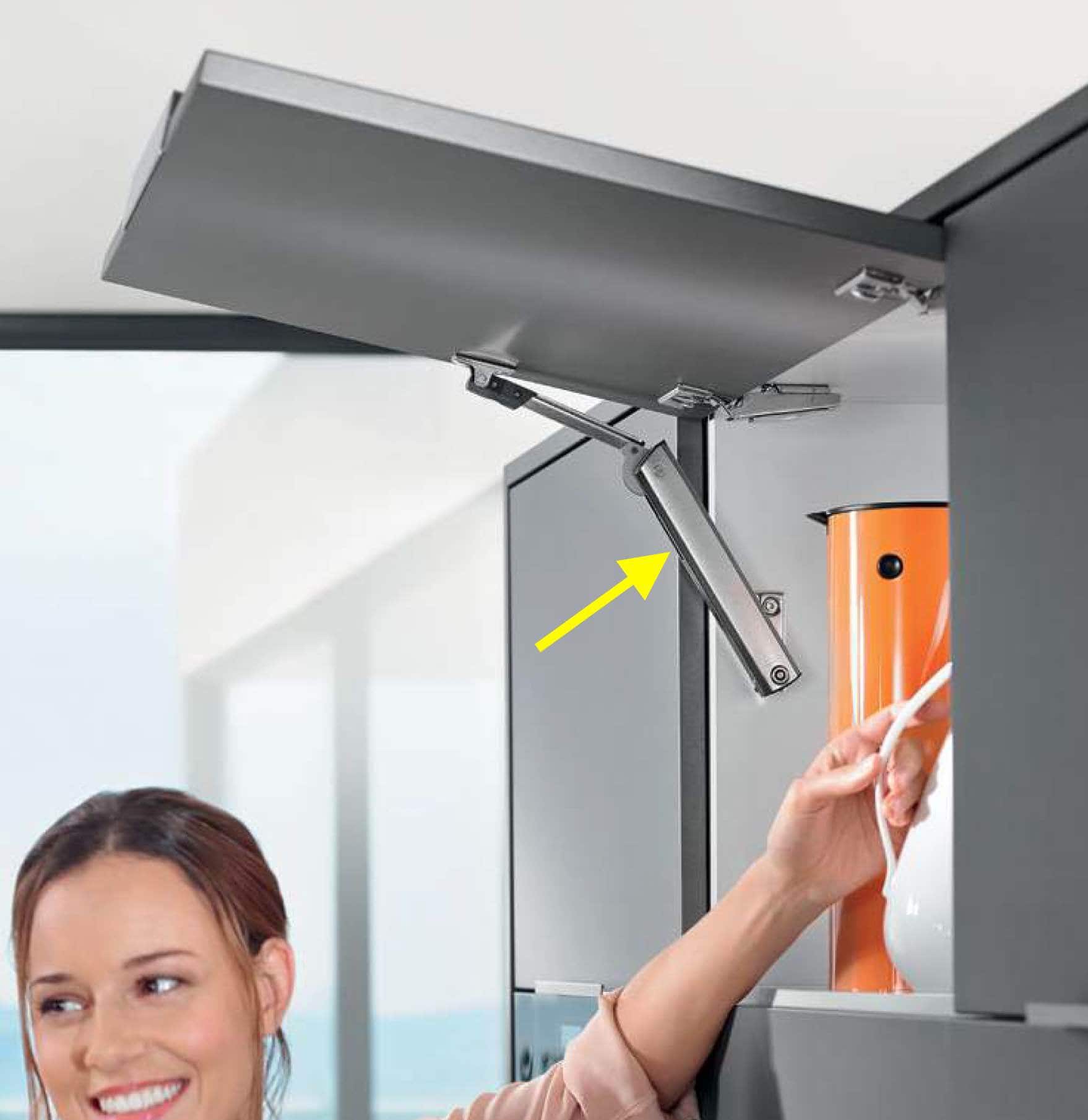 Stay Lift Mechanism for horizontal doors IKEA Faktum