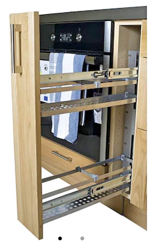 Pull out storage for an IKEA Faktum base cabinet