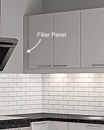 Filler Panel for an IKEA Faktum kitchen