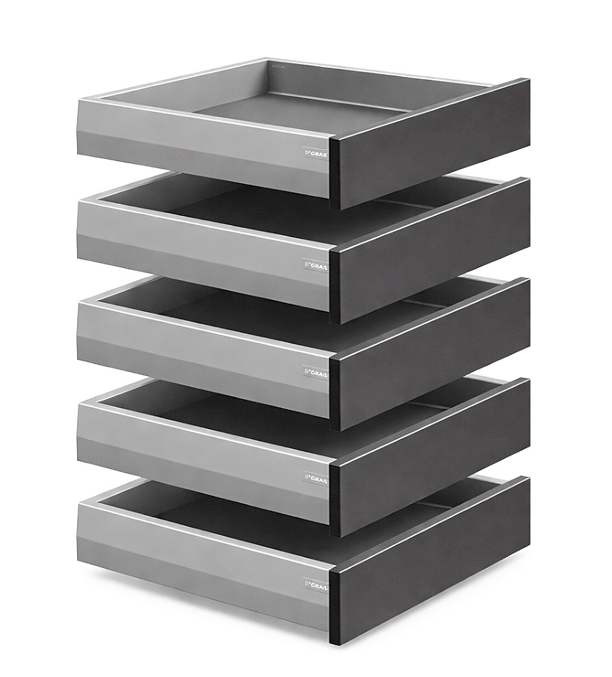 5x Grass Nova Pro Drawers for an IKEA Faktum or Rationell Kitchen Cabinet